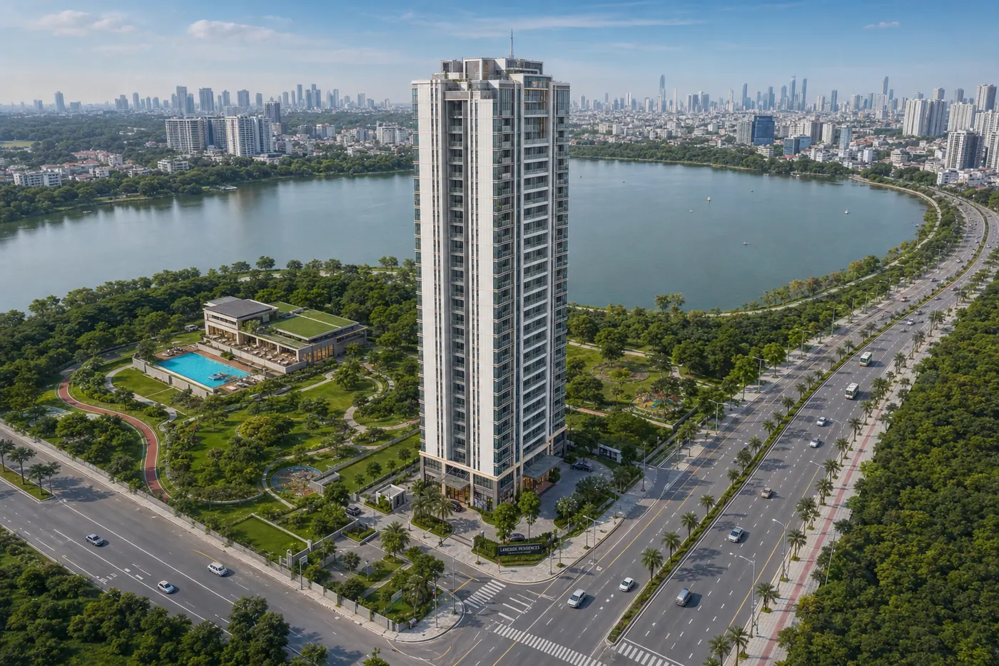 Artistic impression of upcoming premium apartments in Bangalore by Motherland Developers
