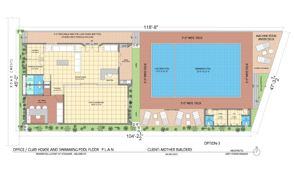 Sun Rise City Atmakur floor plan layout - Motherland Developers