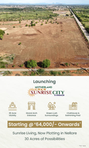 Sun Rise City Atmakur - Motherland Developers